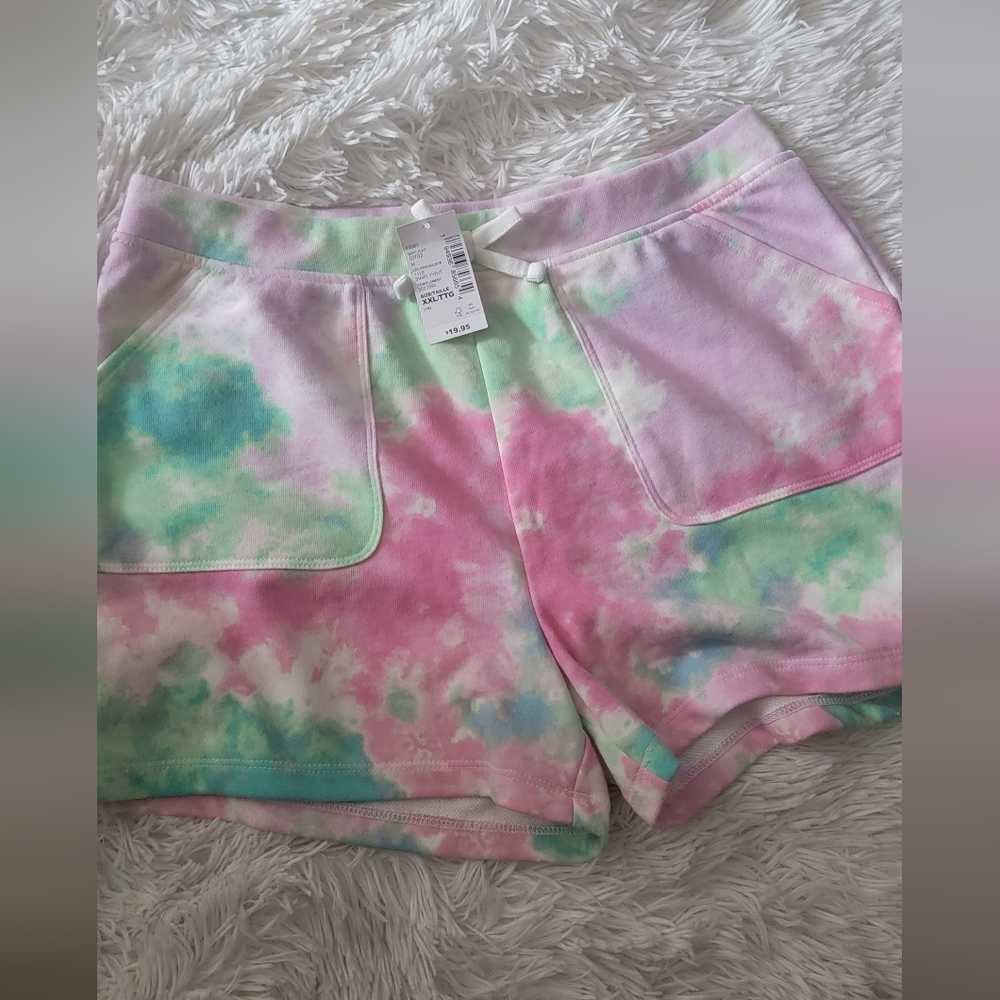 Children's Place Girls Tie Dye Shorts